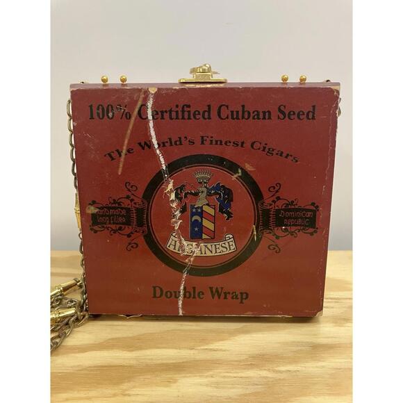 Liz Gini Cigar Box Purse - Picture 3 of 9